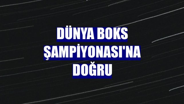Dünya Boks Şampiyonası'na doğru