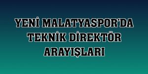 Yeni Malatyaspor'da teknik direktör arayışları