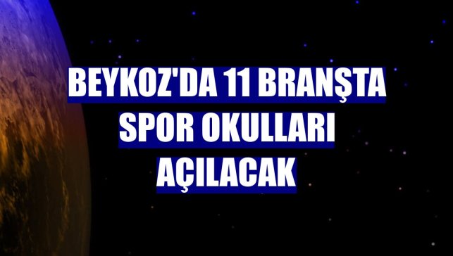 Beykoz'da 11 branşta spor okulları açılacak