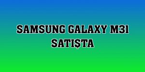 Samsung Galaxy M31 satışta
