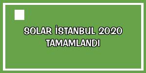Solar İstanbul 2020 tamamlandı