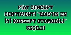 Fiat Concept Centoventi '2019'un En İyi Konsept Otomobili' seçildi