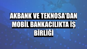 Akbank ve Teknosa'dan mobil bankacılıkta iş birliği