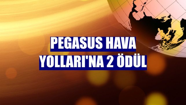Pegasus Hava Yolları'na 2 ödül