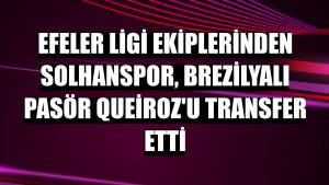 Efeler Ligi ekiplerinden Solhanspor, Brezilyalı pasör Queiroz'u transfer etti