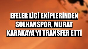 Efeler Ligi ekiplerinden Solhanspor, Murat Karakaya'yı transfer etti