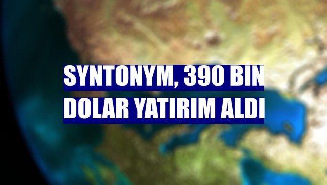 Syntonym, 390 bin dolar yatırım aldı