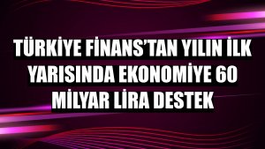 Türkiye Finans’tan yılın ilk yarısında ekonomiye 60 milyar lira destek
