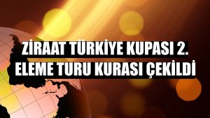 Ziraat Türkiye Kupası 2. Eleme Turu kurası çekildi