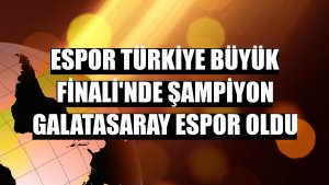 Espor Türkiye Büyük Finali'nde şampiyon Galatasaray Espor oldu