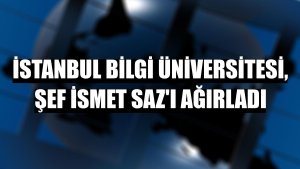 İstanbul Bilgi Üniversitesi, şef İsmet Saz'ı ağırladı