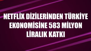 Netflix dizilerinden Türkiye ekonomisine 583 milyon liralık katkı