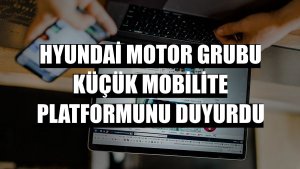 Hyundai Motor Grubu küçük mobilite platformunu duyurdu