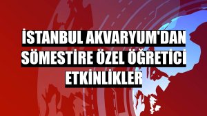 İstanbul Akvaryum'dan sömestire özel öğretici etkinlikler