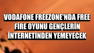 Vodafone Freezone'nda Free Fire oyunu gençlerin internetinden yemeyecek