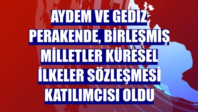 Aydem ve Gediz Perakende, Birleşmiş Milletler Küresel İlkeler Sözleşmesi katılımcısı oldu