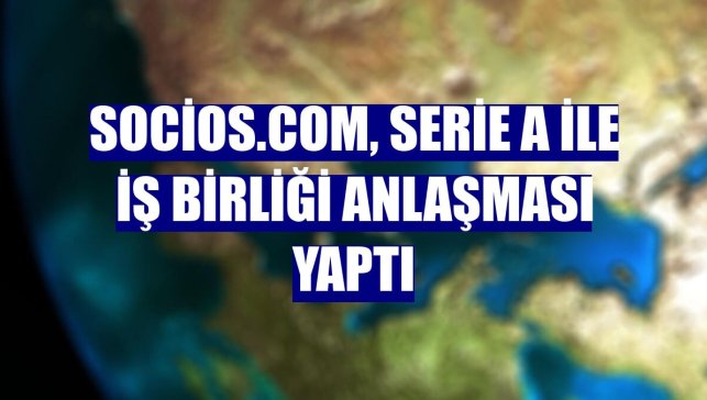 Socios.com, Serie A ile iş birliği anlaşması yaptı