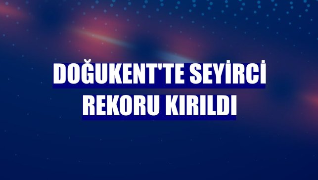Doğukent'te seyirci rekoru kırıldı