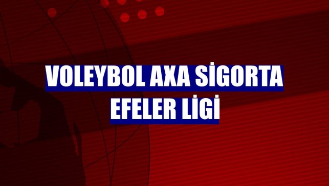 Voleybol AXA Sigorta Efeler Ligi