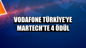Vodafone Türkiye'ye MarTech'te 4 ödül