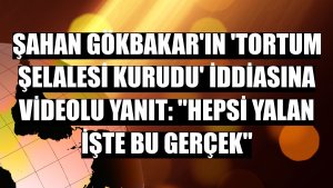 Şahan Gökbakar'ın 'Tortum Şelalesi kurudu' iddiasına videolu yanıt: 'Hepsi yalan işte bu gerçek'