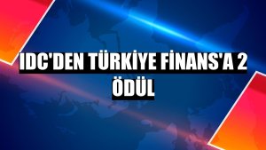 IDC'den Türkiye Finans'a 2 ödül