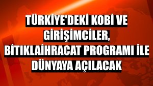 Türkiye'deki KOBİ ve girişimciler, BiTıklaİhracat programı ile dünyaya açılacak
