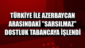 Türkiye ile Azerbaycan arasındaki 'Sarsılmaz' dostluk tabancaya işlendi