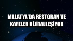 Malatya'da restoran ve kafeler dijitalleşiyor