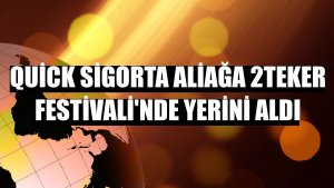 Quick Sigorta Aliağa 2Teker Festivali'nde yerini aldı