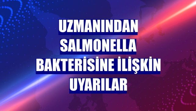 Uzmanından salmonella bakterisine ilişkin uyarılar