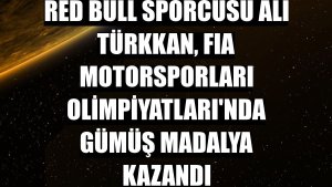 Red Bull sporcusu Ali Türkkan, FIA Motorsporları Olimpiyatları'nda gümüş madalya kazandı