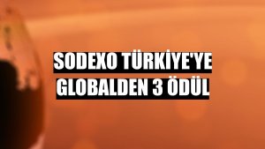 Sodexo Türkiye'ye globalden 3 ödül