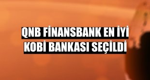 QNB Finansbank en iyi KOBİ bankası seçildi