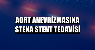 Aort anevrizmasına STENA Stent tedavisi