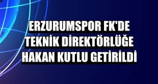 Erzurumspor FK'de teknik direktörlüğe Hakan Kutlu getirildi
