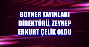 Boyner Yayınları Direktörü, Zeynep Erkurt Çelik oldu