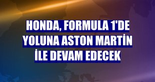 Honda, Formula 1'de yoluna Aston Martin ile devam edecek