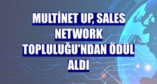 Multinet Up, Sales Network Topluluğu'ndan ödül aldı