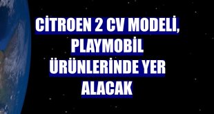 Citroen 2 CV modeli, Playmobil ürünlerinde yer alacak