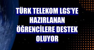 Türk Telekom LGS'ye hazırlanan öğrencilere destek oluyor