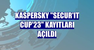 Kaspersky 'Secur'IT Cup'23' kayıtları açıldı