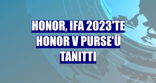 Honor, IFA 2023'te Honor V Purse'ü tanıttı