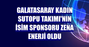 Galatasaray Kadın Sutopu Takımı'nın isim sponsoru Zena Enerji oldu