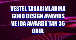 Vestel tasarımlarına Good Design Awards ve IDA Awards'tan 36 ödül