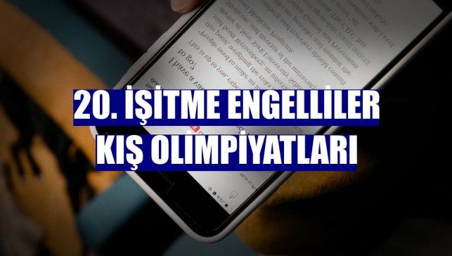 20. İşitme Engelliler Kış Olimpiyatları