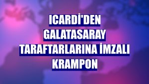 Icardi'den Galatasaray taraftarlarına imzalı krampon