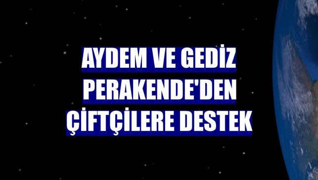 Aydem ve Gediz Perakende'den çiftçilere destek