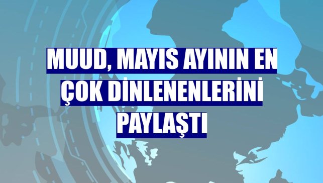 Muud, mayıs ayının en çok dinlenenlerini paylaştı