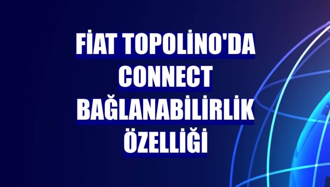 Fiat Topolino'da Connect bağlanabilirlik özelliği